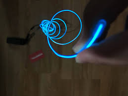 Blue EL Wire 6' Ft Led String for Light up EL Mask EL ...