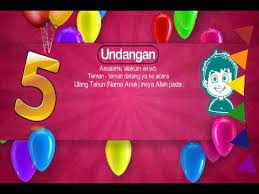 Adik kamu pasti sangat senang. Download Contoh Undangan Ulang Tahun Online Via Whatsapp Facebook Gratis