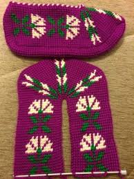Tunus Isi Patik Modelleri Yapilisi Goruntuler Ile Tig Isleri Patikler Baby Knitting Patterns