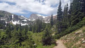 The indian peaks wilderness is a wilderness area in north central colorado managed jointly by the united states forest service and the national park service within the arapaho and roosevelt. Ndtc Trail In The Indian Peaks Wilderness Area Located In Colorado