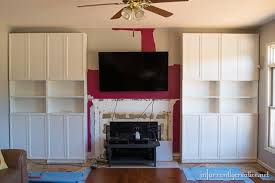 The fireplace sits on an exterior wall of my home. Family Room Makeover Part 2 Framing Out The Fireplace Infarrantly Creative