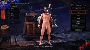 Monster Hunter: World Nude Male Skins For Brigade | Nude patch