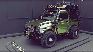 By suzuki katana jimny · updated about 5 years ago. Artstation Suzuki Samurai Katana Jimny Pindad Ari Fajrin