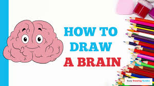 How To Draw A Brain In A Few Easy Steps Drawing Tutorial For Kids And Beginners Youtube But i've decided to create a bigger one in this tutorial to make our illustration clearer and easier to read (that's the beauty of cartoons! how to draw a brain in a few easy steps drawing tutorial for kids and beginners