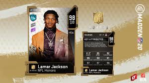 A roster for the 2020/2021 season including. Madden 20 Nfl Honors Lamar Jackson Christian Mccaffrey And Stephon Gilmore Cards Available In Ultimate Team