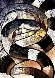 49 Blue Krait By Culpeo Fox On Deviantart Snake Wallpaper Snake Art Art