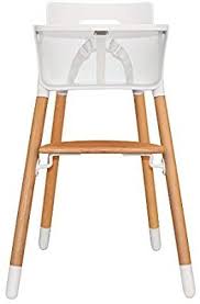 Amazon Com Asunflower Wooden High Chair Adjustable Feeding Baby Highchairs Solution With Tray For Baby Infants In 2020 Baby High Chair Wooden High Chairs High Chair