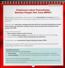 Bantuan Pangan Non Tunai
