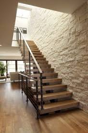 Oak and white stairs by pinterest replacing the banisters are a great option to update your staircase. Pinterest Modern Staircase Modern Stairs Stairs Design
