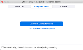 Testing Computer Or Device Audio Zoom Help Center