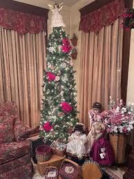 My baskets around my tree.