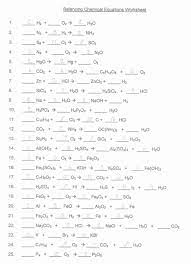 Balancing act practice name balance each equation. Balancing Equations Practice Worksheet Answers Kids General Chemistry Worksheets And Answers Chemical Equation Chemistry Worksheets Balancing Equations
