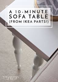 Eichholtz military console table houseology via. A 10 Minute Sofa Table Using Ikea Parts The Homes I Have Made