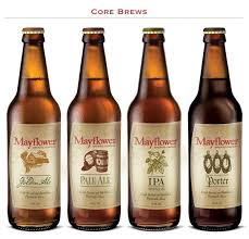 Brand Identity Design Mayflower Brewing By Lynn Spooner Via Behance Beer Bottle Design Beer Label Design Craft Beer Labels