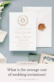 What Is The Average Cost Of Wedding Invitations Floral Wedding Invitations From Betty Lu Paperie Wedding Invitations Wedding Invitation Etiquette Cheap Wedding Invitations