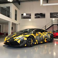 Black And Yellow Camo Car Wrap Yellow Camo Car Wrap Google Search Sports Cars Sports Cars Lamborghini Lamborghini Cars