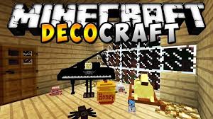 Decocraft Mod For Minecraft 1 12 2 1 11 2 1 10 2 1 7 10 Home Decorations In 2020 Minecraft Mod Minecraft Mods