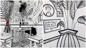 How to draw deidara easy. High School Student Earns Raves For Creating Batangas Diner S Two Dimensional Mural Coconuts Manila