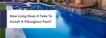 Especially in cities, you really have to make do with a small amount of space and that also applies to installing a. How Long Does It Take To Install A Fibreglass Pool Fibreglass Pools Sydney