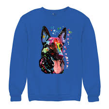 Dean Russo German Shepherd Colorful Neon Dog Best Friend Sweatshirt Furry  Pet for Dog Mom and Dad Happy Tail Wagging Puppy Art Crewneck - Etsy Sweden