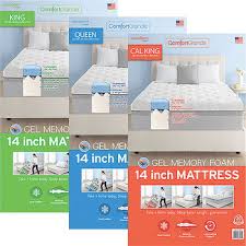 Costco Deal Novaform 14 Comfort Grande Gel Memory Foam Mattress 100 00 To 140 00 Off