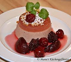 Panna Cotta Mit Rumtopf Rumtopf Rumtopf Rezept Lebensmittel Essen
