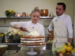 Perhaps ptak's affinity for floral flavors was what prompted kensington palace to announce in march that the cake will incorporate the bright. Meghan And Harry S Baker Shares Hack For At Home Royal Wedding Cake Insider