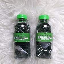 Aroma tidak berbau amis layaknya alga ganggang hijau Masker Spirulina 100 Pcs Kapsul Spirulina Original 100 Shopee Indonesia