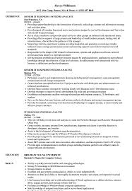 1,606 positions are currently open at efinancialcareers. It Business Systems Analyst Resume Samples Velvet Jobs