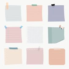 Download Premium Png Of Set Of Notepaper On Transparent 1233304 In 2020 Paper Background Texture Note Paper Paper Background