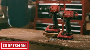 Last week, i picked up the craftsman cordless. Craftsman V20 Cordless 2 Tool Combo Kit Tool Overview Youtube