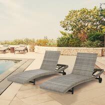 Plastic resin chaise lounges are commercial grade pool furniture molded and styled from plastic resin. Commercial Use Outdoor Chaise Lounge Chairs You Ll Love In 2021 Wayfair