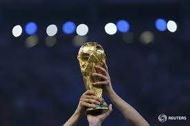 French players celebrate with the world cup trophy after defeating croatia in the final on sunday, july 15. The Rising Value Of The World Cup Trophy Refinitiv Perspectives