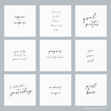 Do not pray for an easy life, pray for the strength to endure a difficult one. ~ bruce lee 42. Get The Free Girlboss Instagram Pack Jackie Watson
