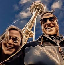 Parking in Downtown by Backing into a Spot