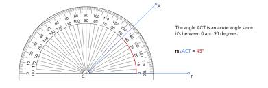 When you know how to use a protractor, you can measure both small and large angles. Protractor Angle Measuring Tool Free Printable Paper