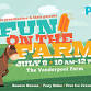 Preschool Fun on the farm