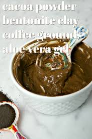 Diy Chocolate Coffee Mask Jenni Raincloud