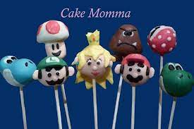 I really enjoy making nerdy themed goodies and decorating them. Super Mario Cake Pops Cake By Cakemomma1979 Cakesdecor