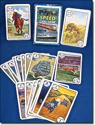 The card you'll place in the middle must be one greater or smaller than the card you place it on. Speed Card Game For Australians Classic Family Travelling Game