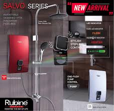 A huge range of dc, ac & non pump range of electric water heaters. Kaledi Gallery New Arrival Rubine Water Heater Salvo Facebook