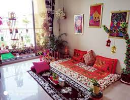 Explore mesmerizing living room designs at architectural digest india, stunning interior design ideas & images for beautiful living room decoration. Hello Friends I Decorate My Living Room With Lots Colours Such As Beautiful Green Plants Lovely Cushions Statu Indische Wohnkultur Wohnzimmer Bunt Haus Deko