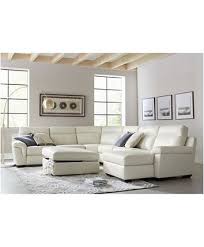 Furniture Julius Ii Leather Power Reclining Sectional Sofa Collection With Power Headrests And Usb Power Outlet Created For Macy S Reviews Furniture Macy Power Reclining Sectional Sofa Leather Sectional