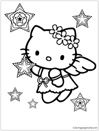 It is practically human nature to be drawn to anything that is shiny or has some sparkle to it, and it has been that way for thousands of. Hello Kitty Snow Angel Christmas Coloring Pages Cartoons Coloring Pages Coloring Pages For Kids And Adults