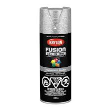Krylon Paint And Primer All In One 340 G Hammered Silver 427880007 Rona