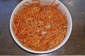 Pikanter Mohrensalat Nach Koreanischer Art Von Bembelchen Chefkoch Rezept Mohren Salat Karotten Salat Mohrensalat