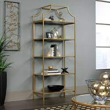 Gold bookshelf on alibaba.com are available in wood, acrylic or metal. 71 International Luxury Bookshelf Satin Gold Finish Sauder Target