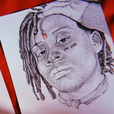 Make a fun coloring book out of family photos wi. My Dots Drawing Of Trippie Redd Hiphopimages