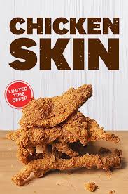 Chicken generally includes low fat in the meat itself (castrated roosters excluded). Eataku Kfc Singapore Started Selling Chicken Skin Today