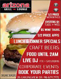 Arizona grill ramadan iftar + dinner buffet deals. Specials Everyday Of The Week Picture Of Arizona Grill Lounge Toronto Tripadvisor